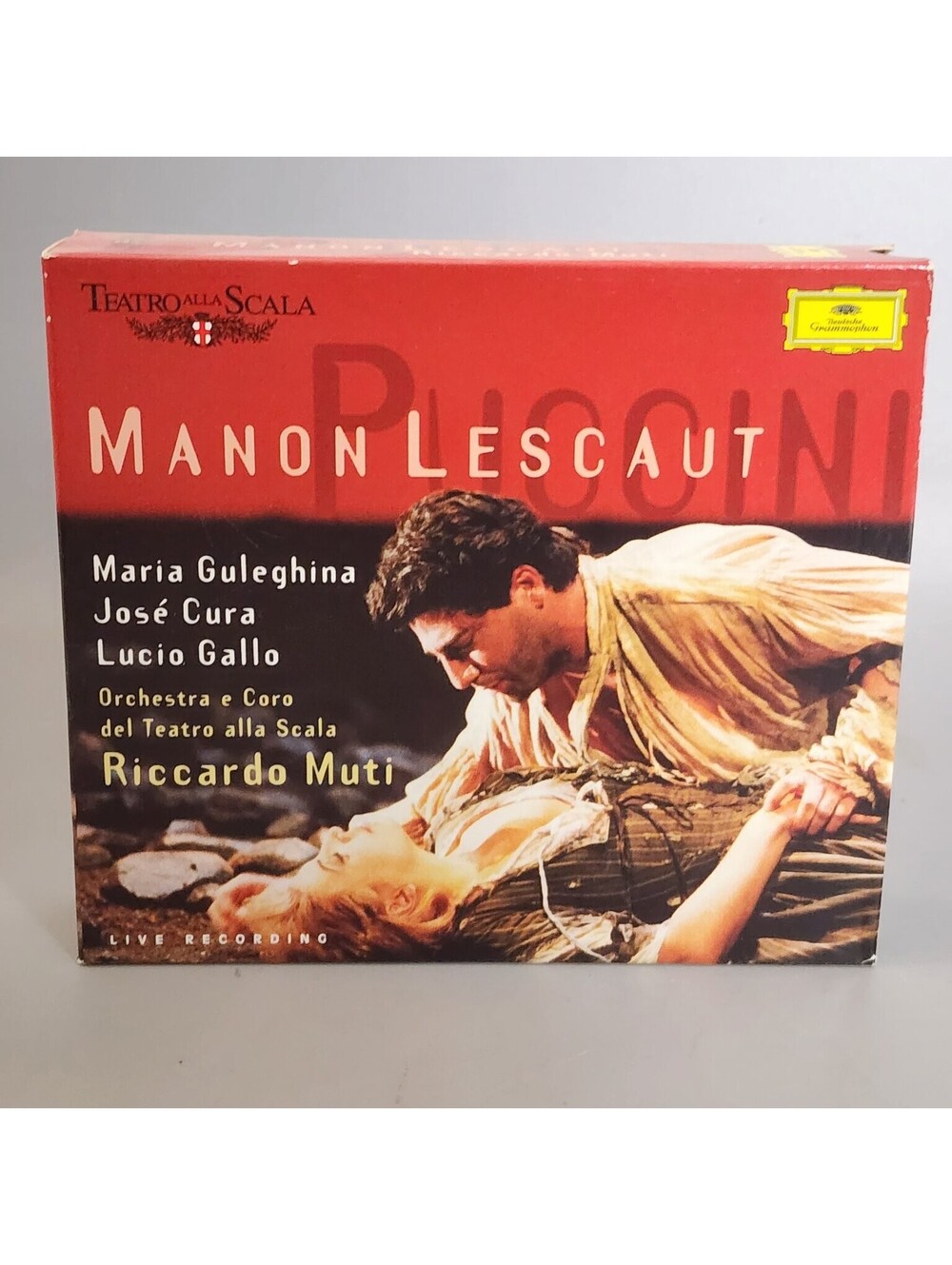 Puccini: Manon Lescaut - Riccardo Muti, Maria Guleghina, José Cura (2 CD Set)